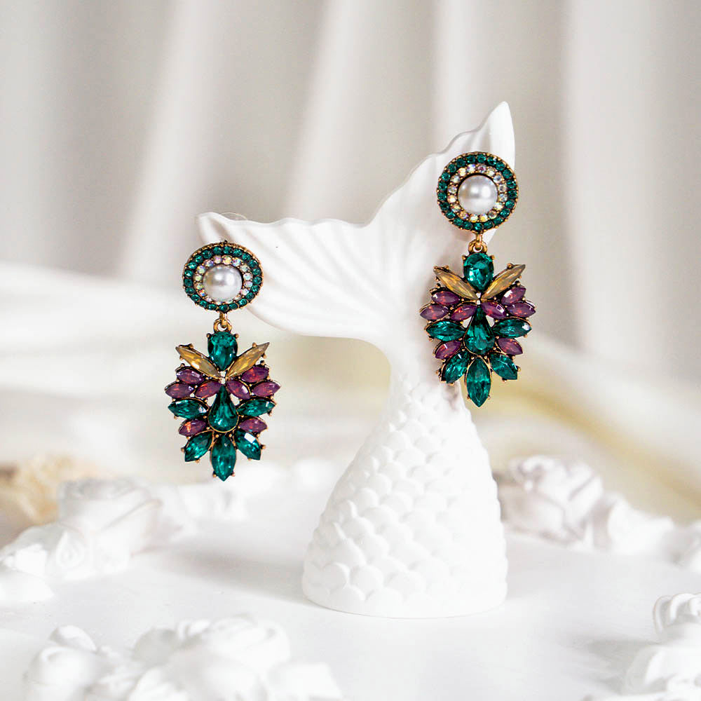 Dainty Crystal Earrings