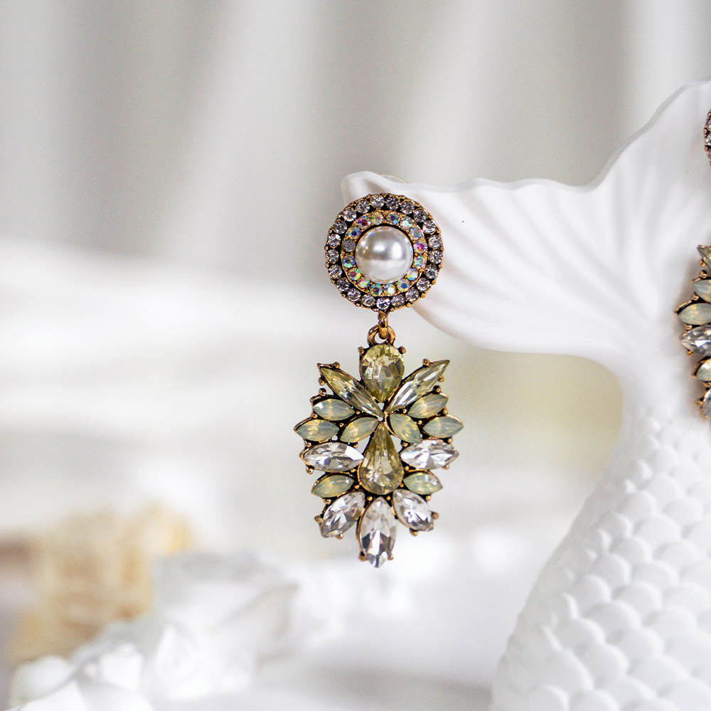 Dainty Crystal Earrings