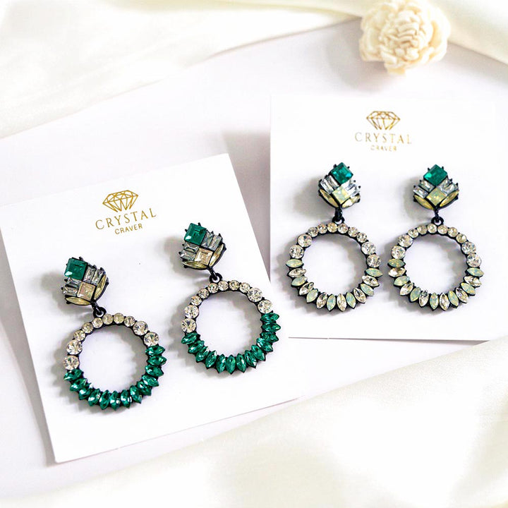 Glam Crystal Earrings