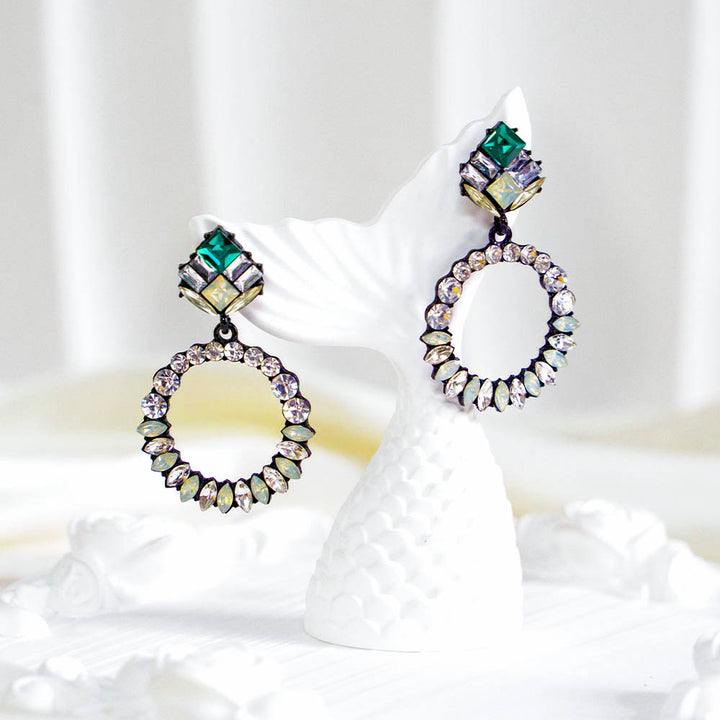 Glam Crystal Earrings