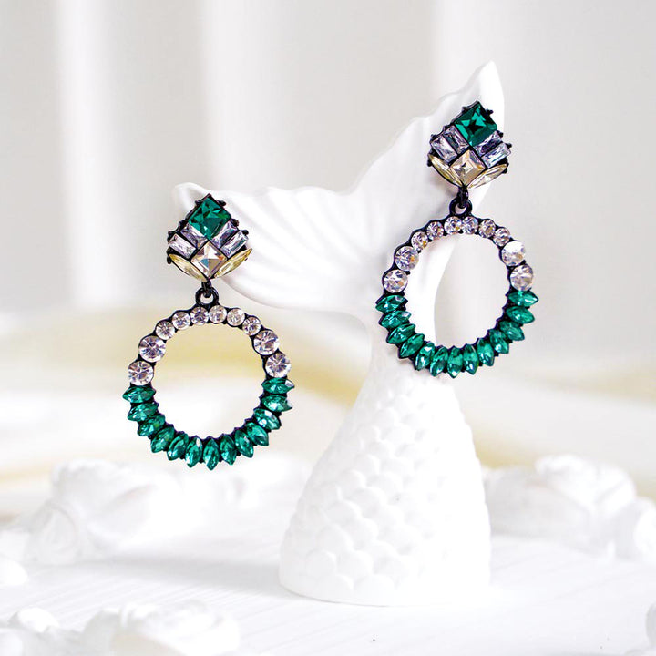 Glam Crystal Earrings