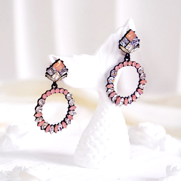 Glam Crystal Earrings