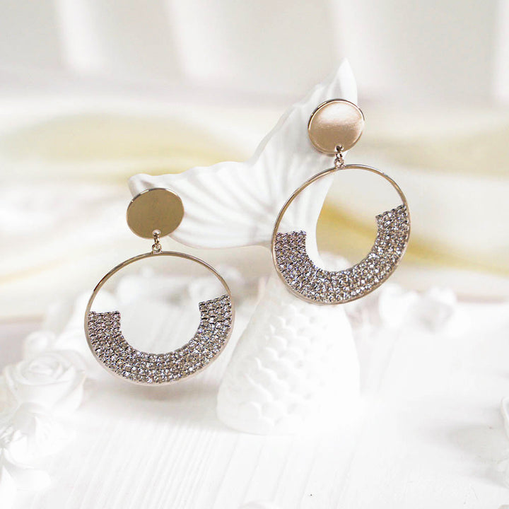 Holo Glitter Statement Earrings