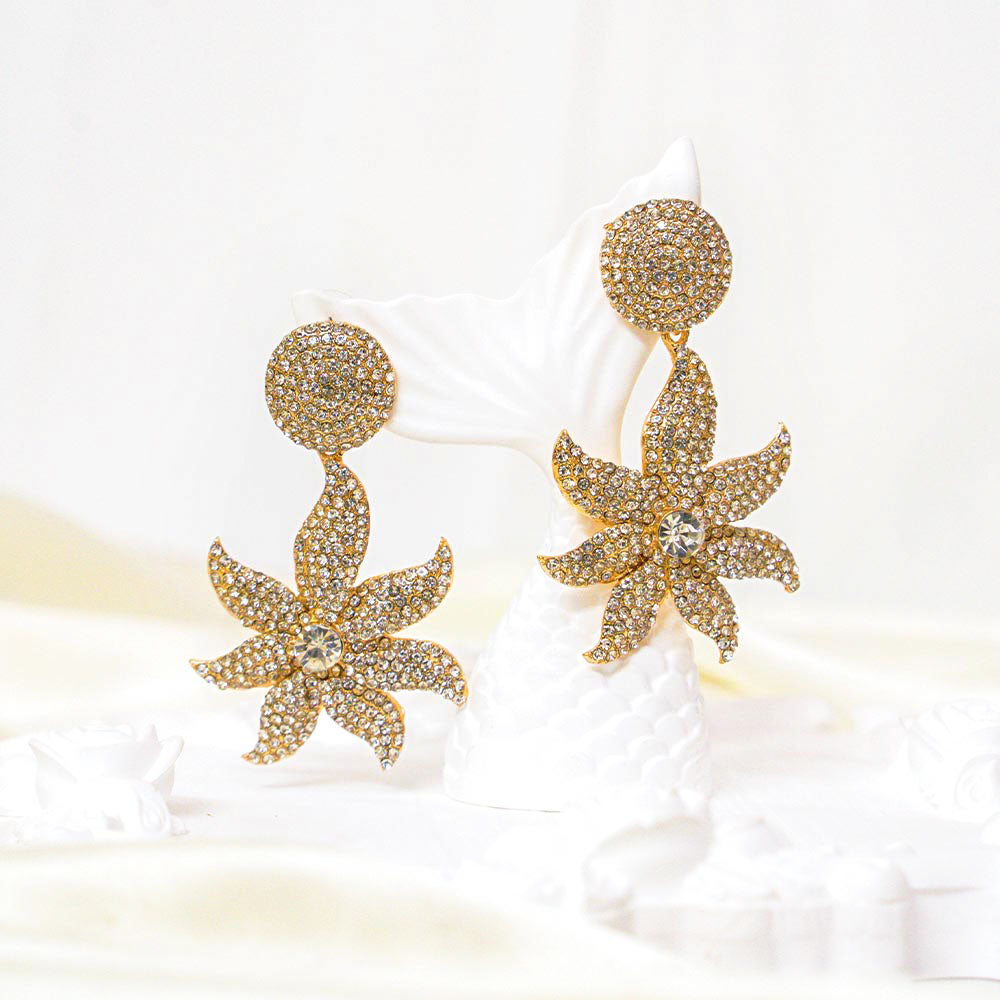 Starburst Diamond Earrings