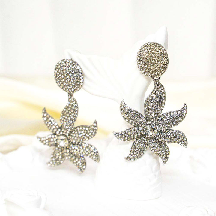 Starburst Diamond Earrings
