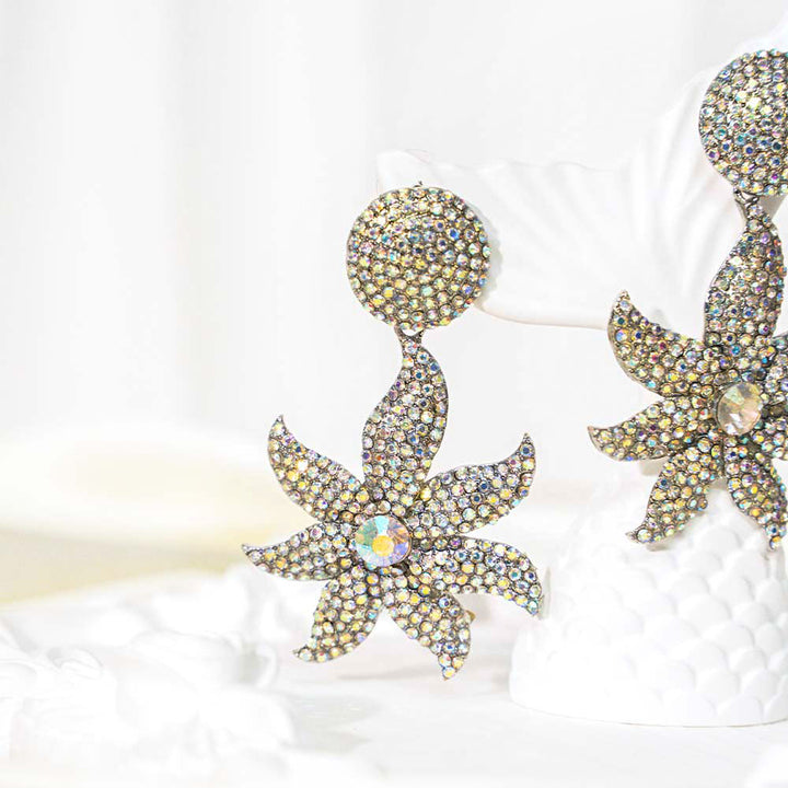 Starburst Diamond Earrings