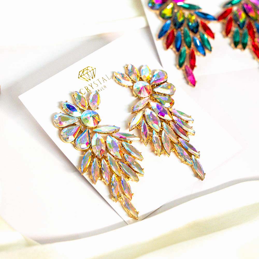 Vintage Vibes Crystal Earrings