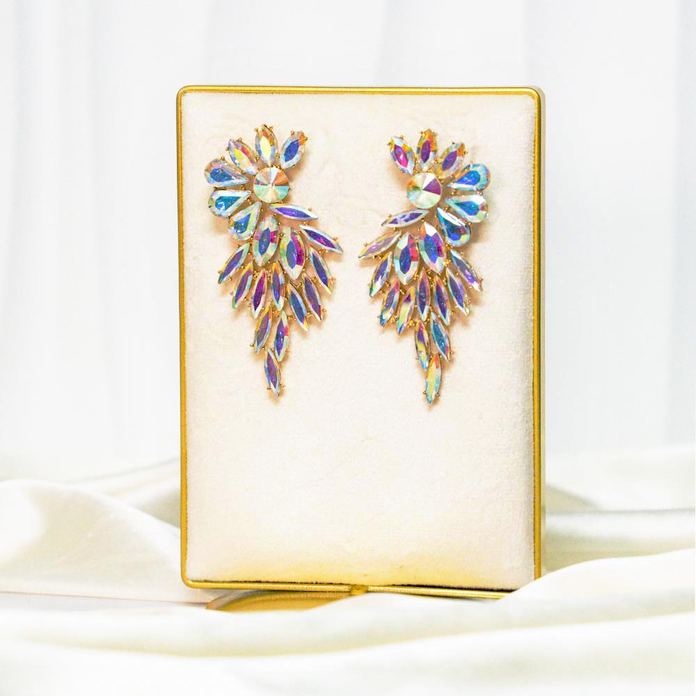 Vintage Vibes Crystal Earrings
