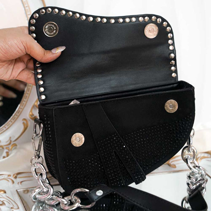 Diamond Saddle Bag