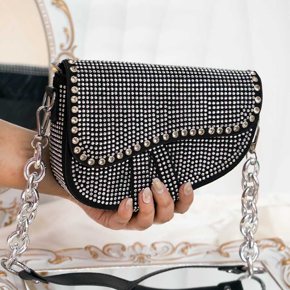 Diamond Saddle Bag