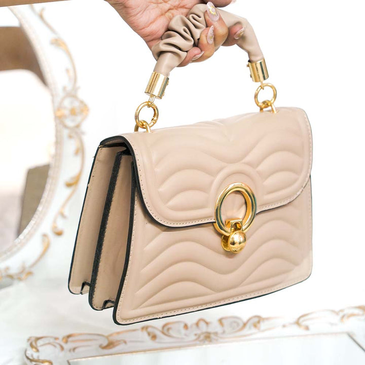 Quilted Gleam HandBag