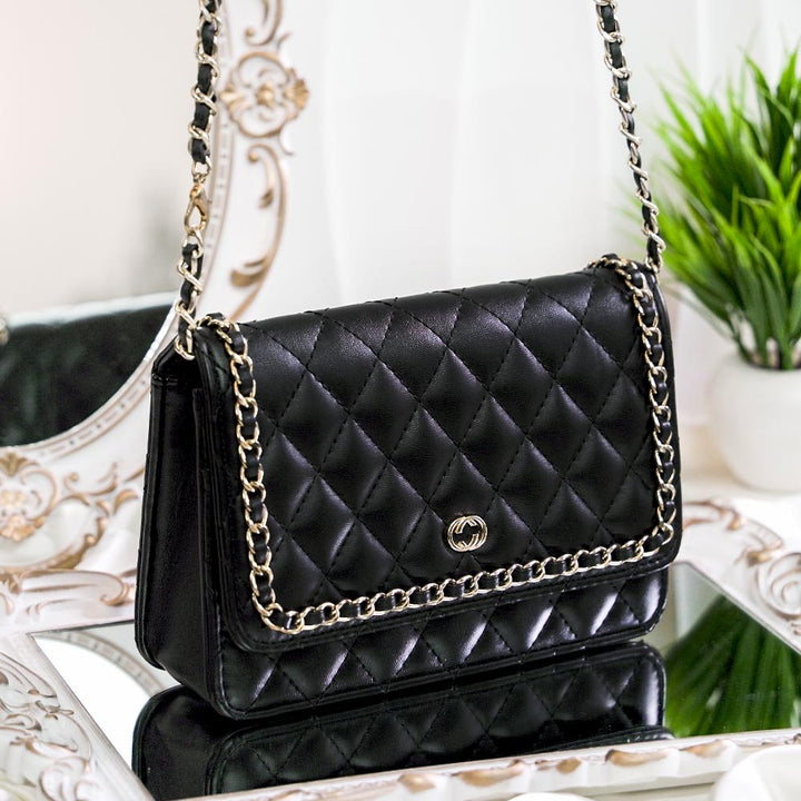 Black Caviar Sling Bag