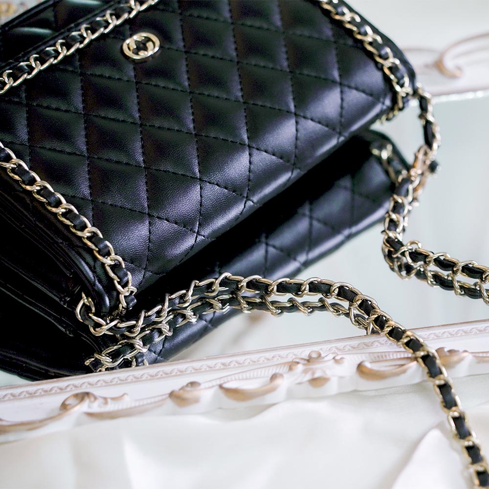 Black Caviar Sling Bag