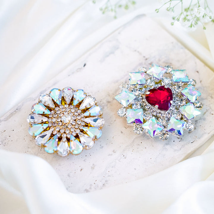 Luxury Holographic Crystal Pop Sockets