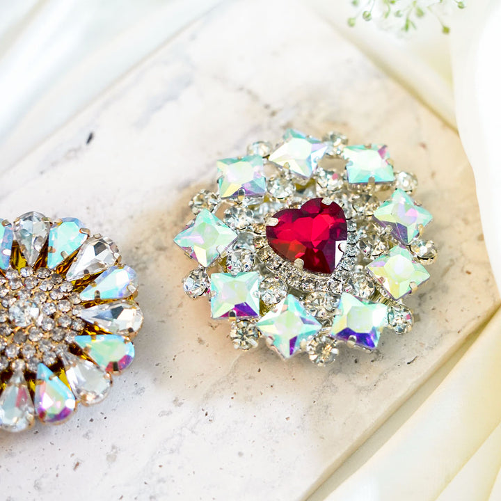 Luxury Holographic Crystal Pop Sockets