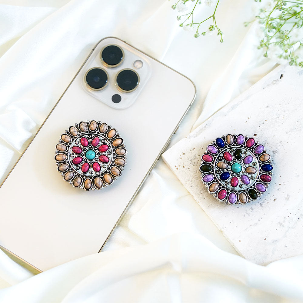 Multicolor Boho Pop Socket