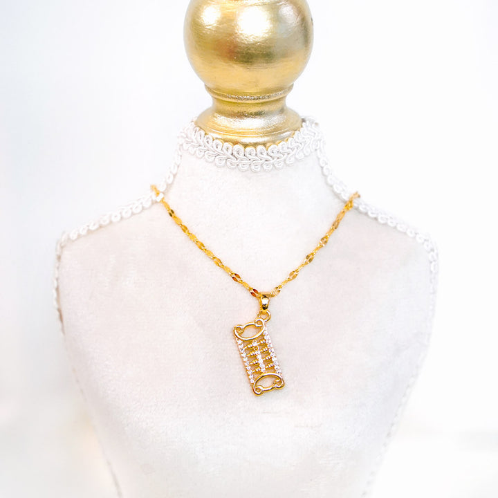 Dainty Pendant Stainless Steel Necklace