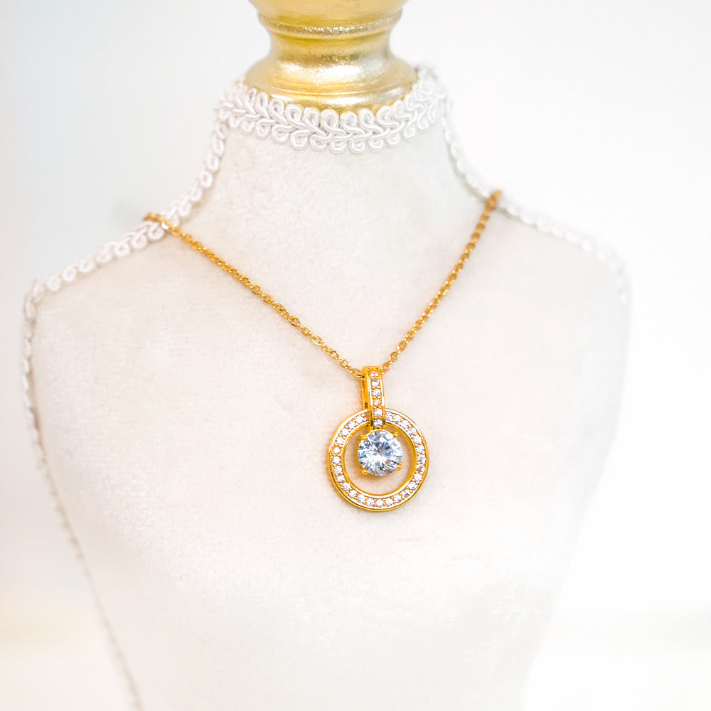 Dainty Pendant Stainless Steel Necklace