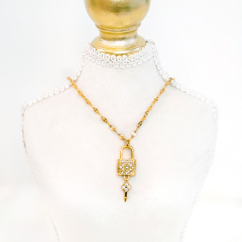 Dainty Pendant Stainless Steel Necklace