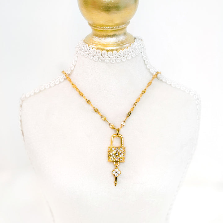 Dainty Pendant Stainless Steel Necklace