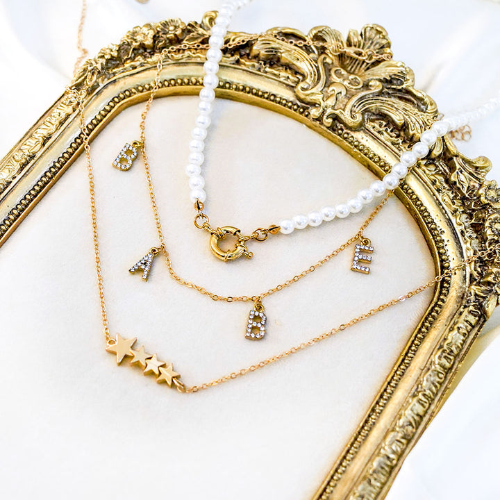 Boss Babe Golden 3 Layer Necklace