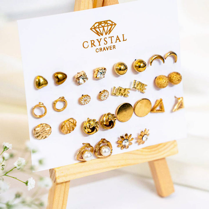 Love For Stud Earring Sets