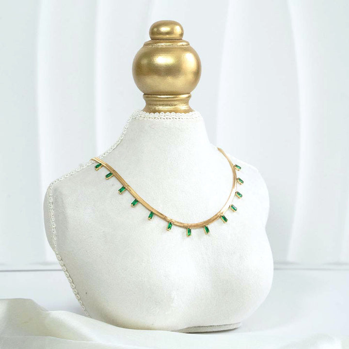 Flat Gold Chain Stainless Steel Necklace