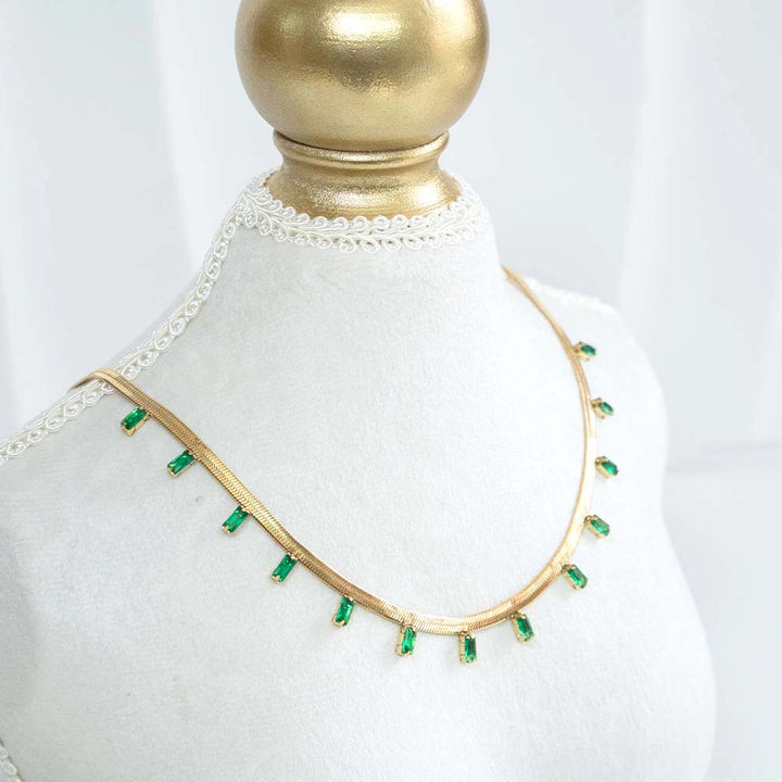 Flat Gold Chain Stainless Steel Necklace