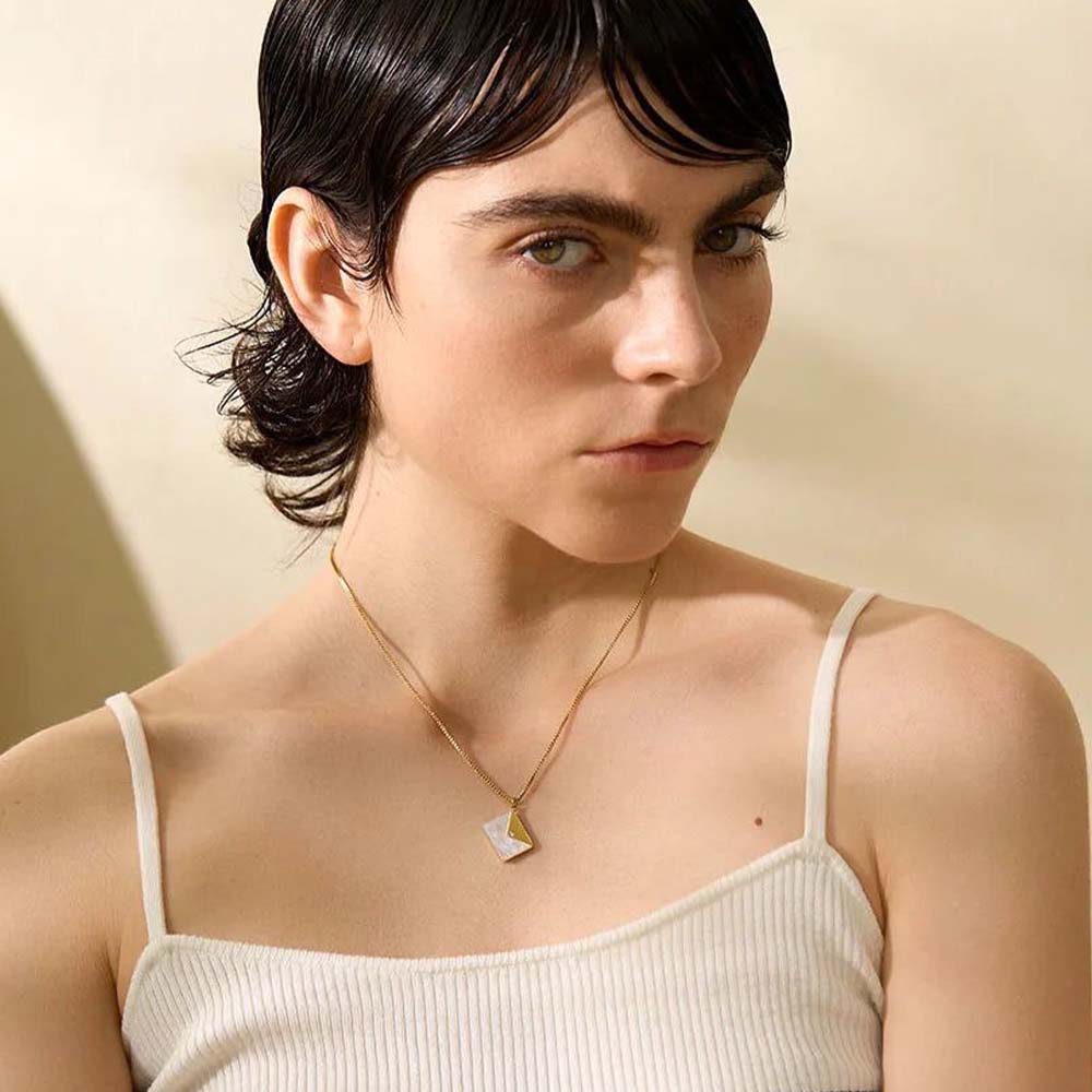 Chic Envelope Stainless Steel Necklace