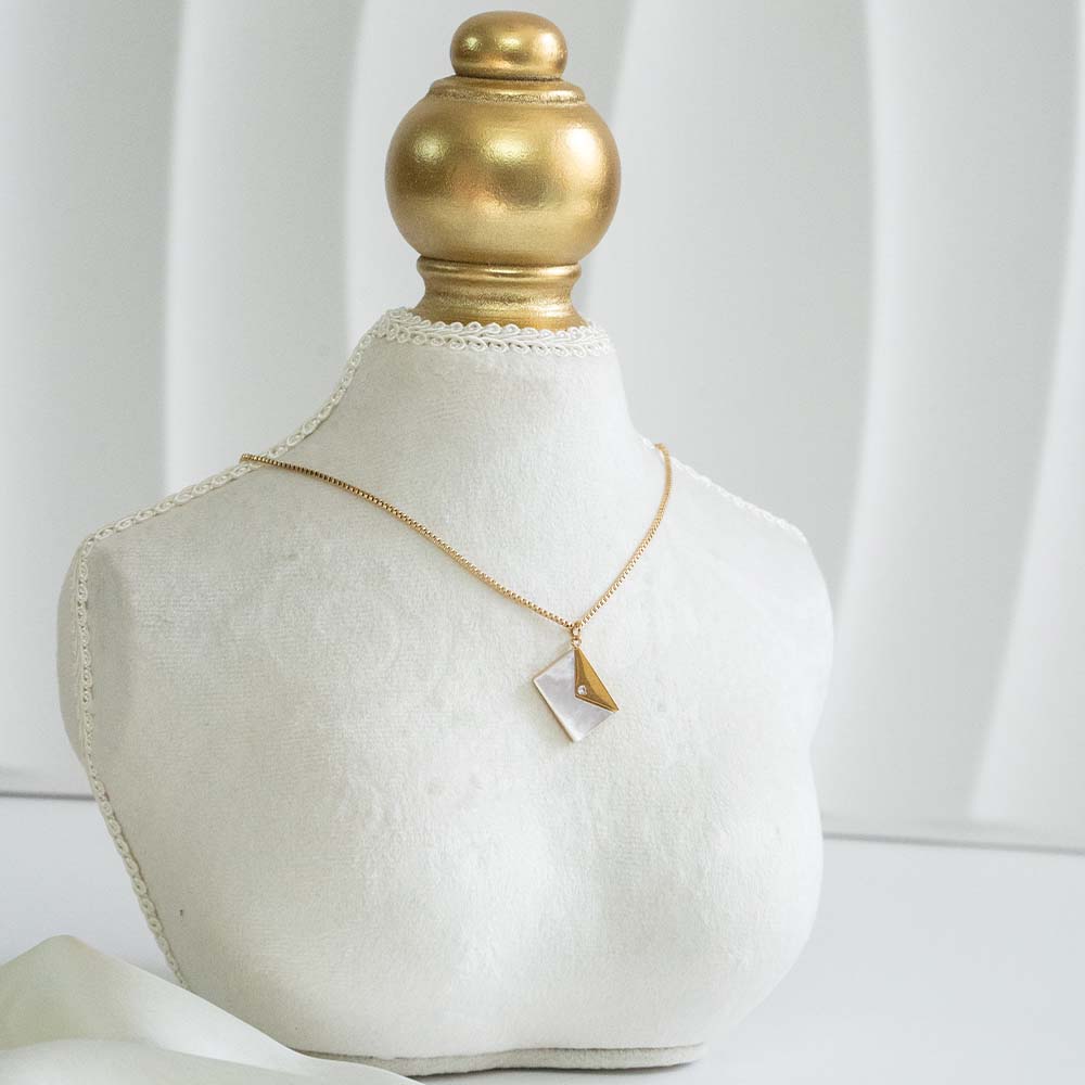 Chic Envelope Stainless Steel Necklace