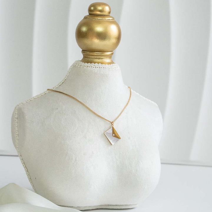 Chic Envelope Stainless Steel Necklace