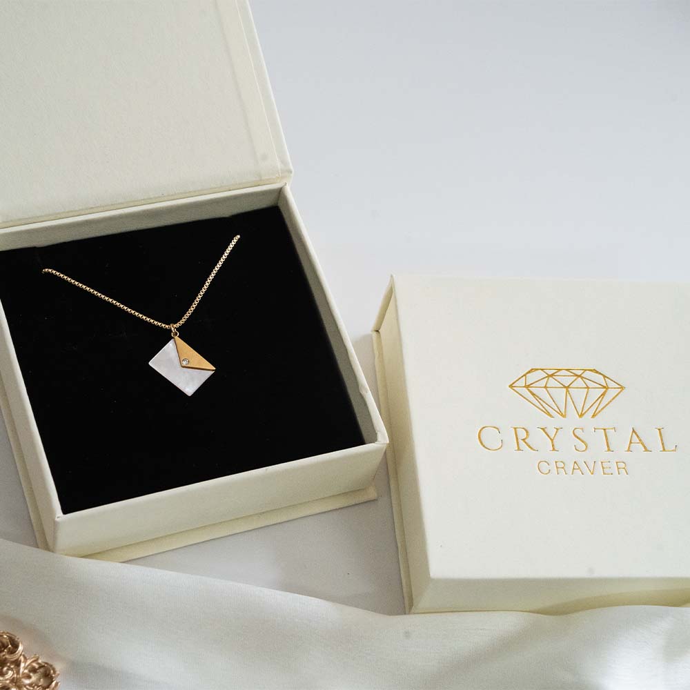 Chic Envelope Stainless Steel Necklace