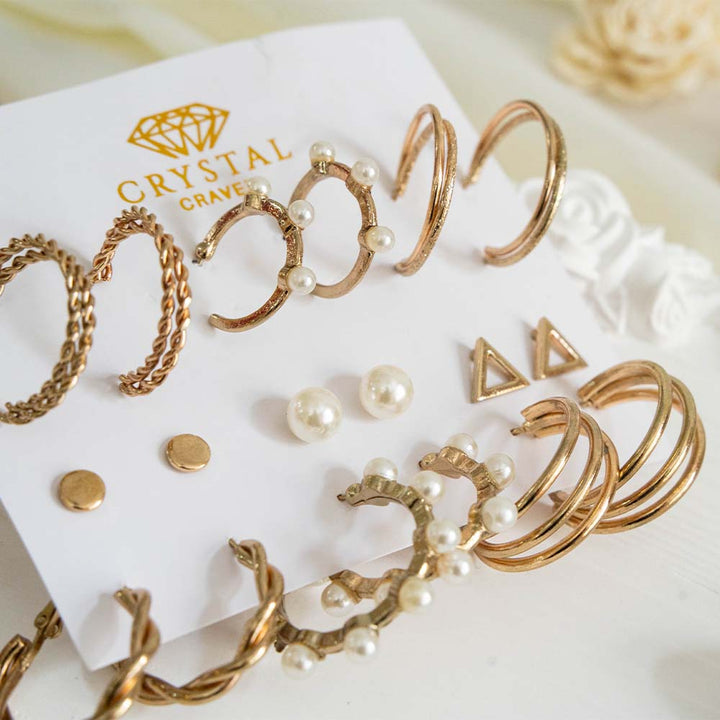 Glam It On Earring Set Of 9