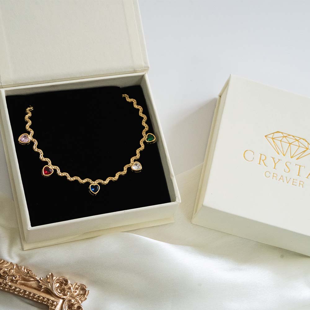 Heart Charm Stainless Steel Necklace