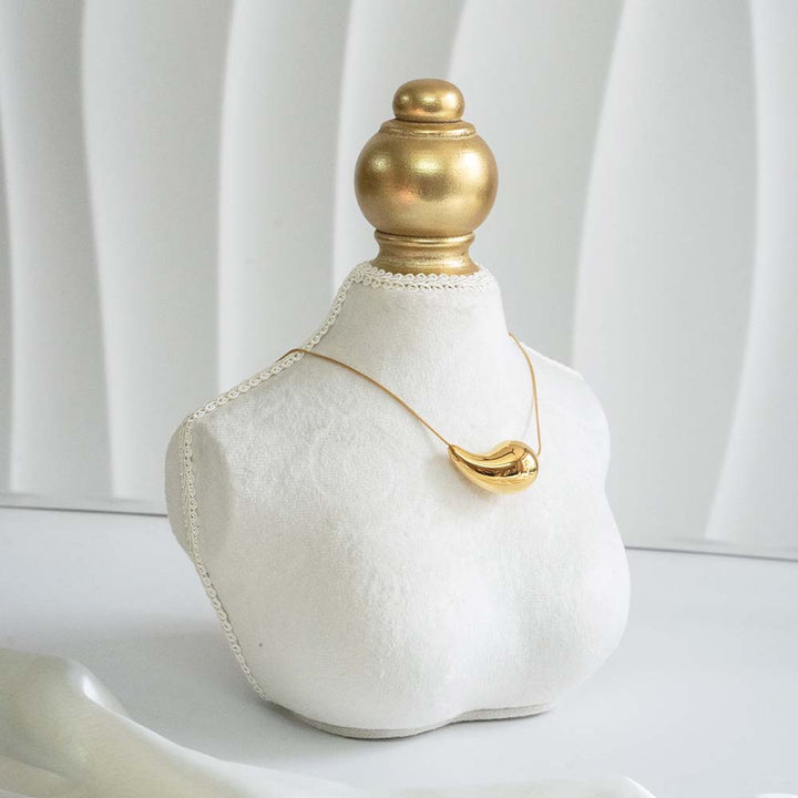 GlowDrop Stainless Steel Necklace