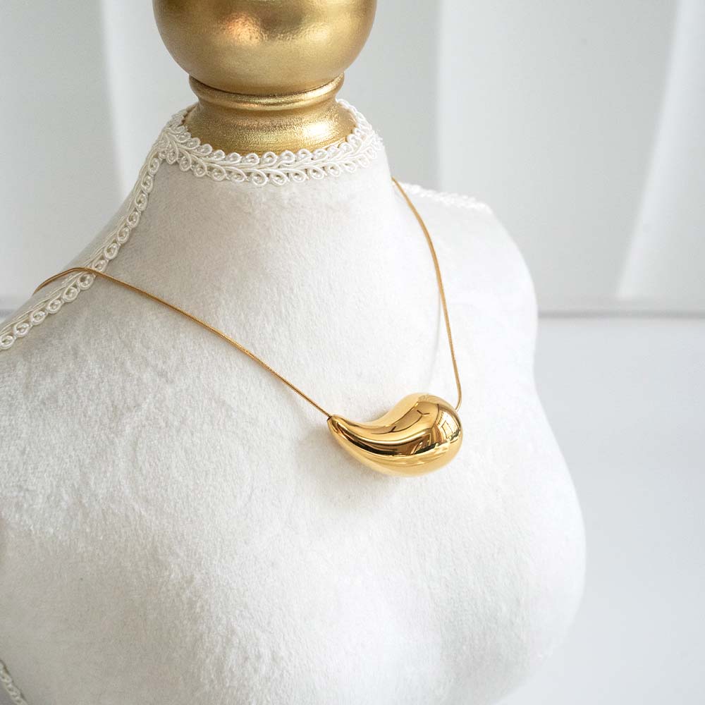 GlowDrop Stainless Steel Necklace