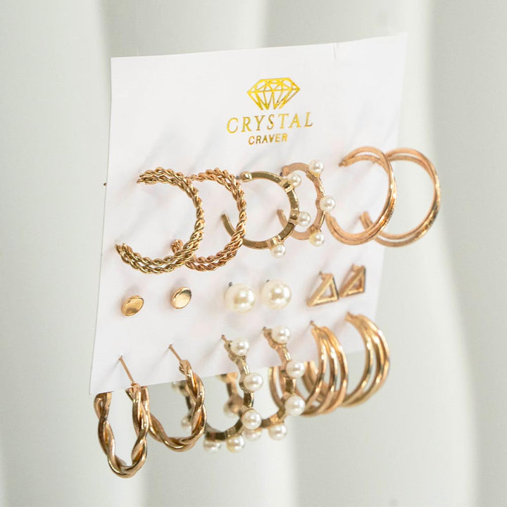 Glam It On Earring Set Of 9