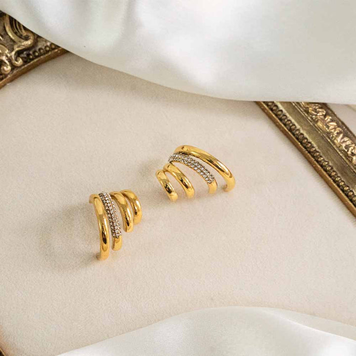 Lustre Loop Stainless Steel Earring
