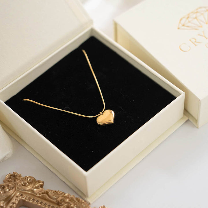 Love Stainless Steel Heart Necklace