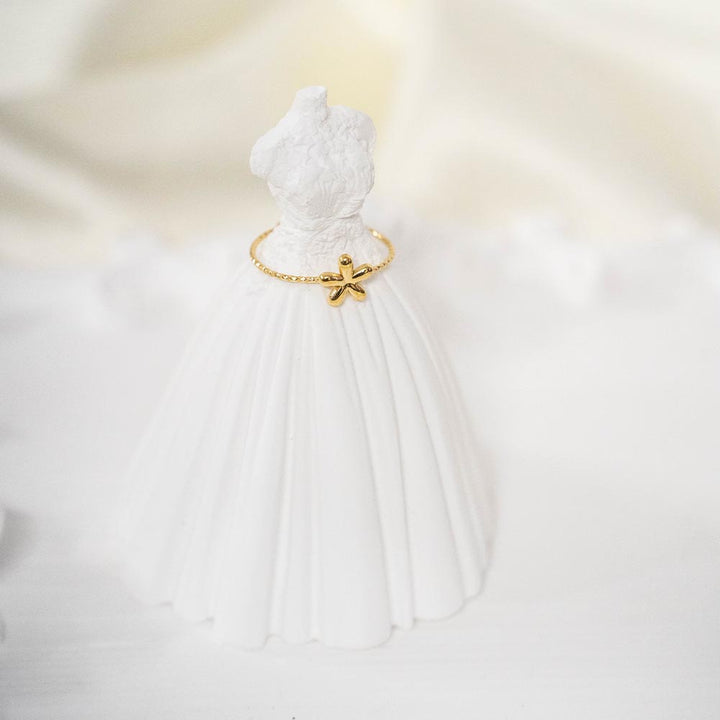 Delicate Stainless Steel Ring Set