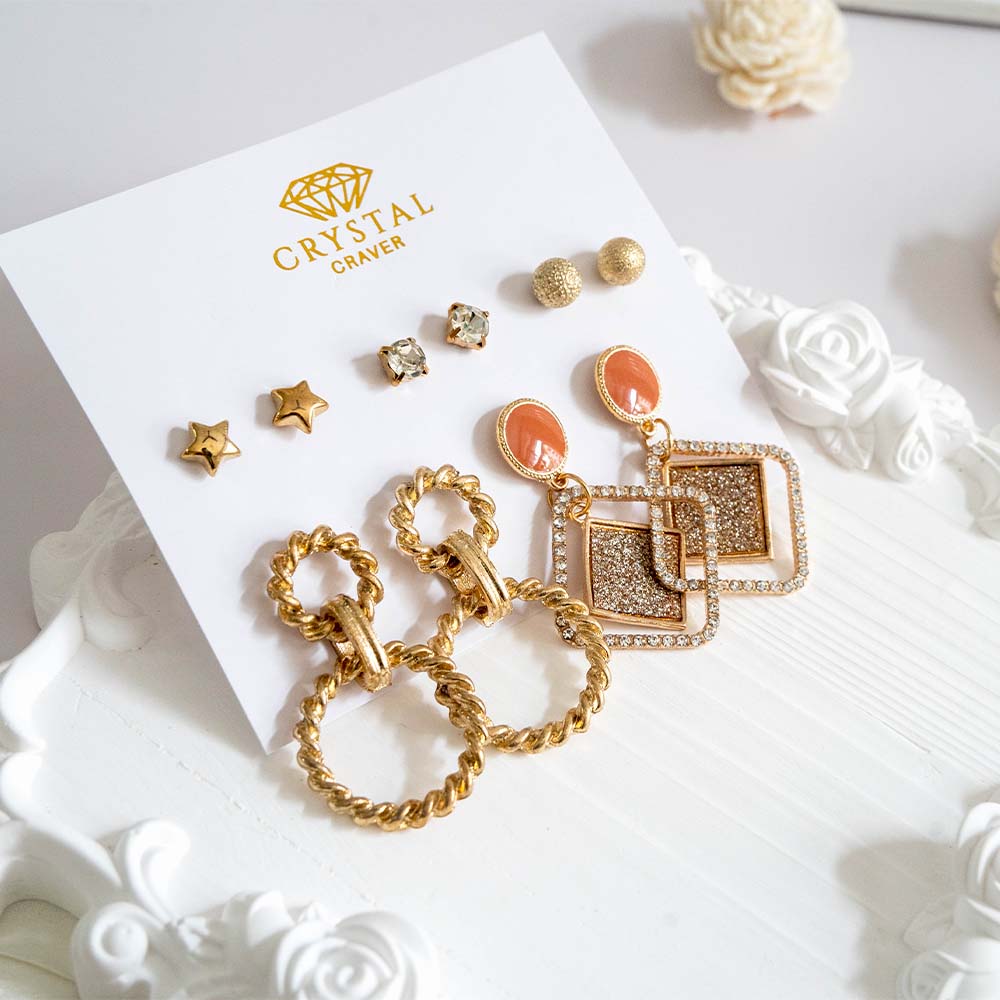 Glow Diva Tassel Earring Set