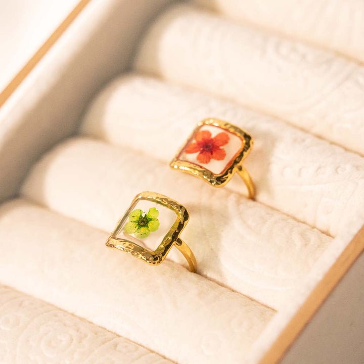 Eternal Plum Stainless Steel Ring