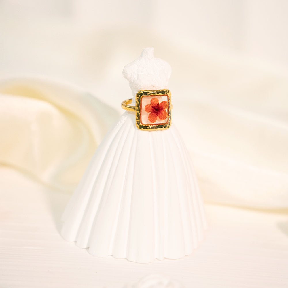 Eternal Plum Stainless Steel Ring