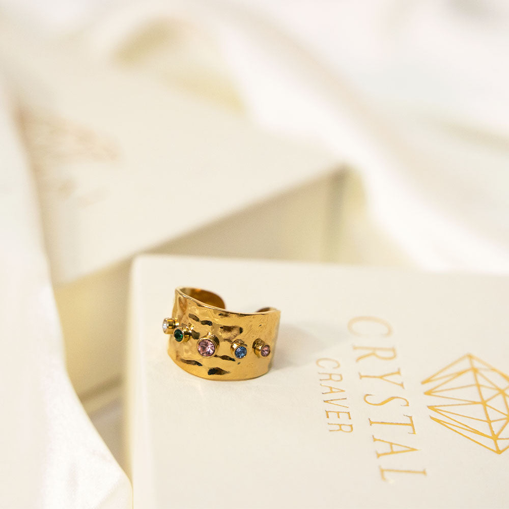 Aurora Stainless Steel Ring