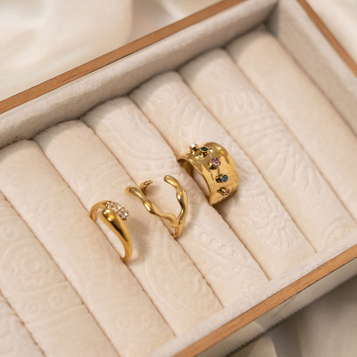 Aurora Stainless Steel Ring