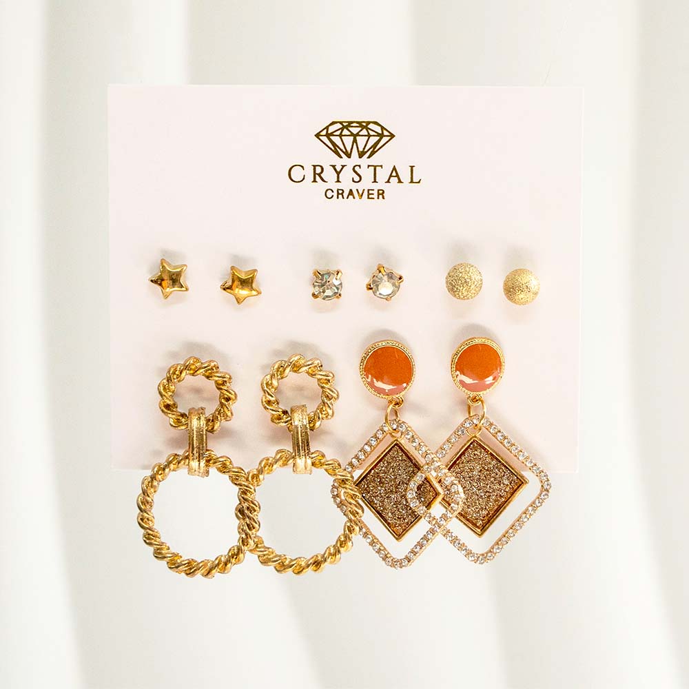Glow Diva Tassel Earring Set
