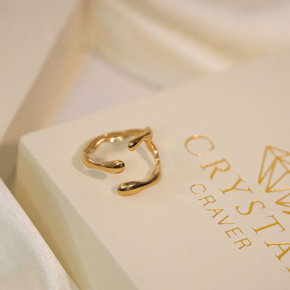 Fushion Flow Stainless Steel Ring