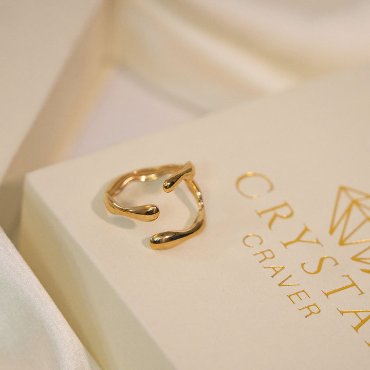 Fushion Flow Stainless Steel Ring