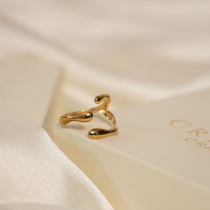 Fushion Flow Stainless Steel Ring