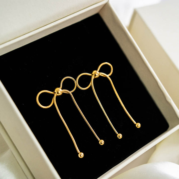 Bow Knot Ring & Earring Set